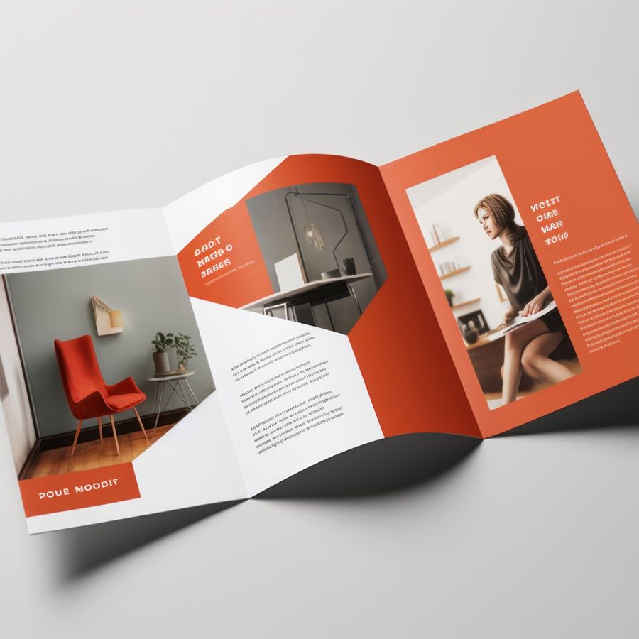 Tri-fold brochure layout
